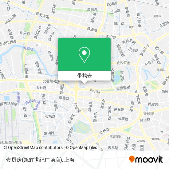 壹厨房(旭辉世纪广场店)地图