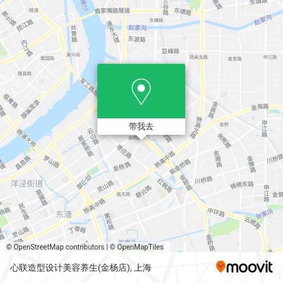 心联造型设计美容养生(金杨店)地图