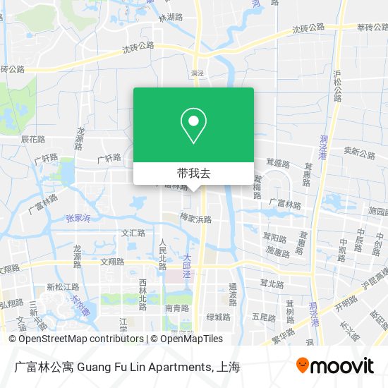 广富林公寓  Guang Fu Lin Apartments地图