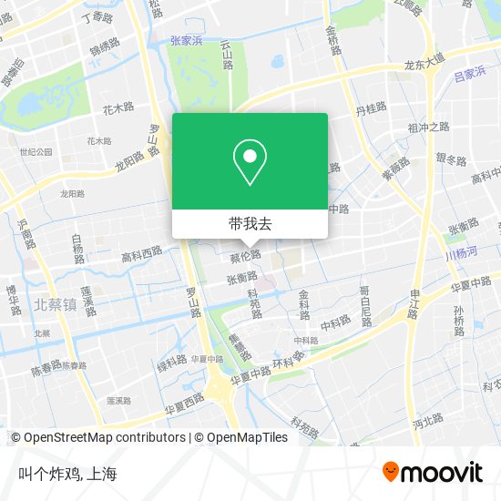 叫个炸鸡地图