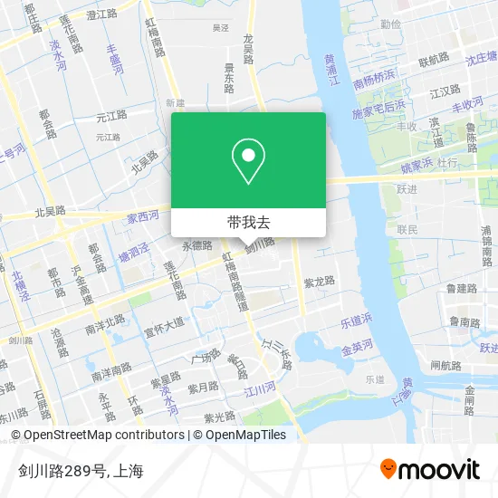 剑川路289号地图