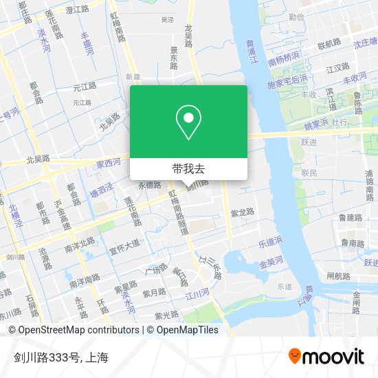 剑川路333号地图
