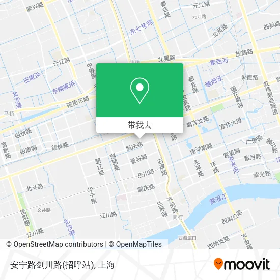 安宁路剑川路(招呼站)地图