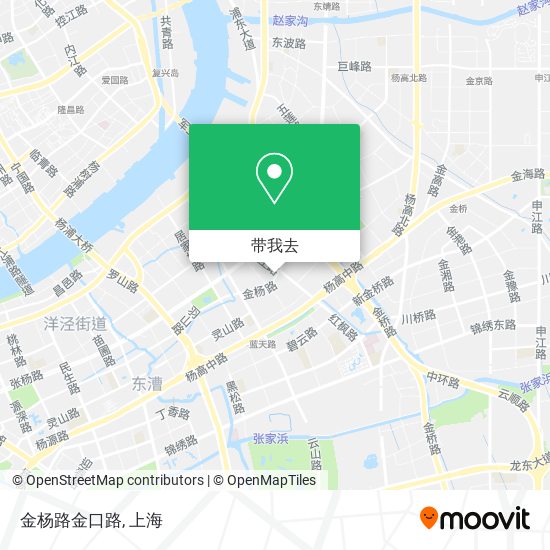 金杨路金口路地图