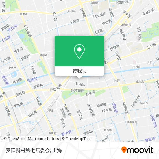 罗阳新村第七居委会地图