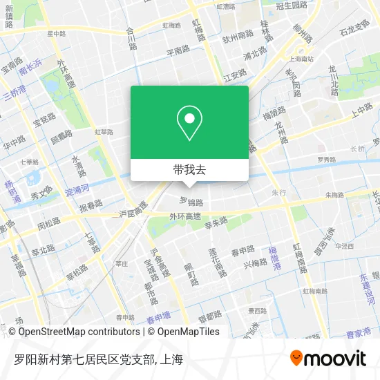 罗阳新村第七居民区党支部地图