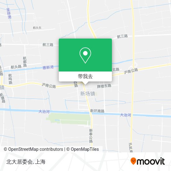 北大居委会地图