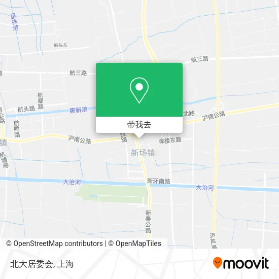 北大居委会地图