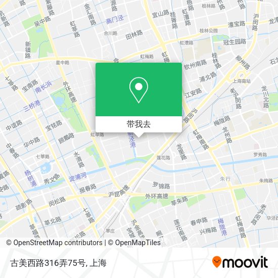 古美西路316弄75号地图