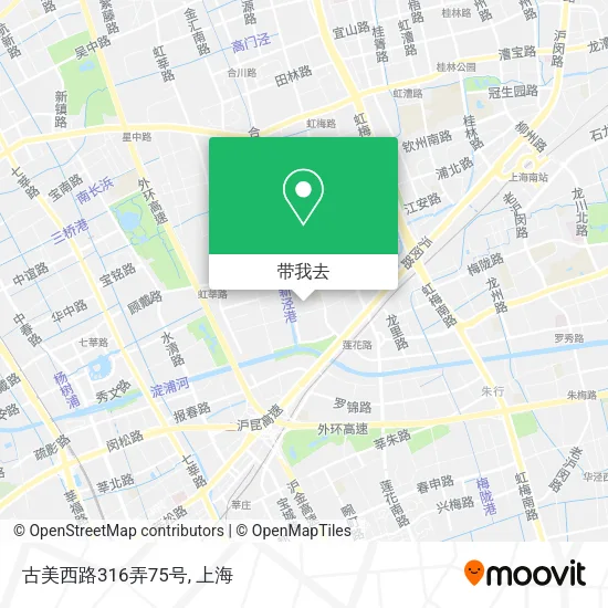 古美西路316弄75号地图