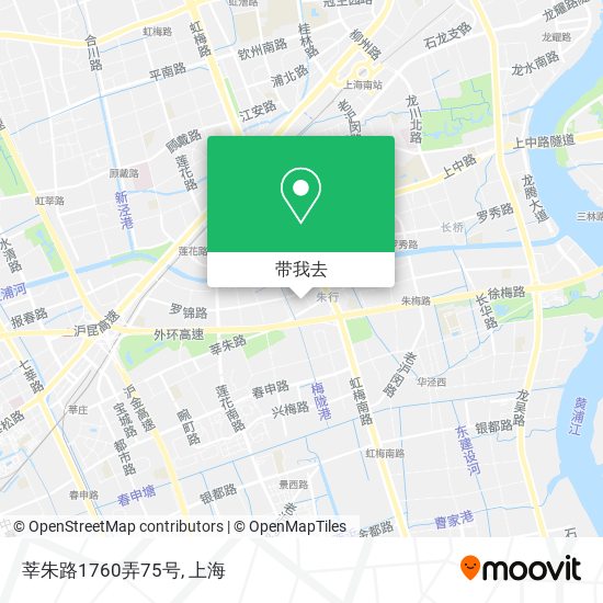 莘朱路1760弄75号地图