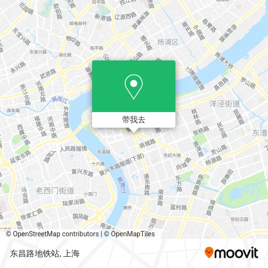 东昌路地铁站地图