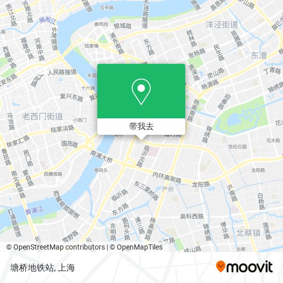 塘桥地铁站地图