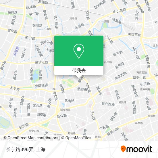 长宁路396弄地图
