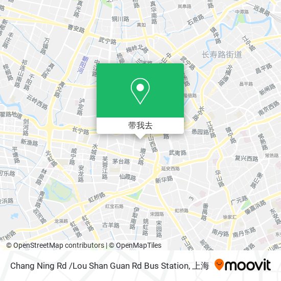 Chang Ning Rd /Lou Shan Guan Rd Bus Station地图