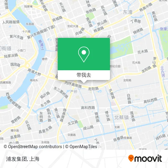 浦发集团地图