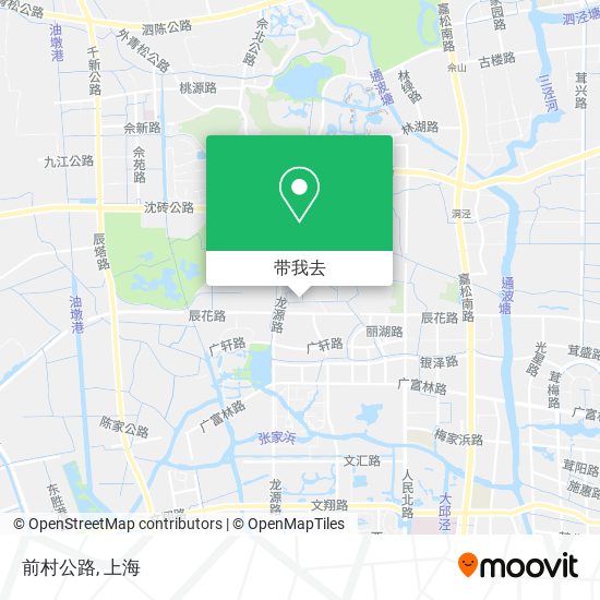 前村公路地图
