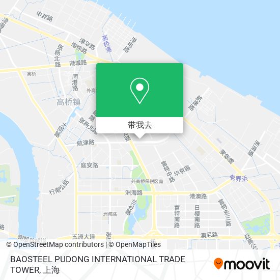 BAOSTEEL PUDONG INTERNATIONAL TRADE TOWER地图