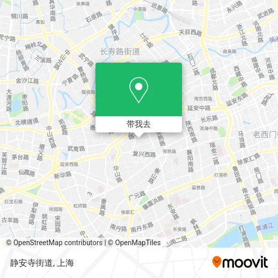 静安寺街道地图