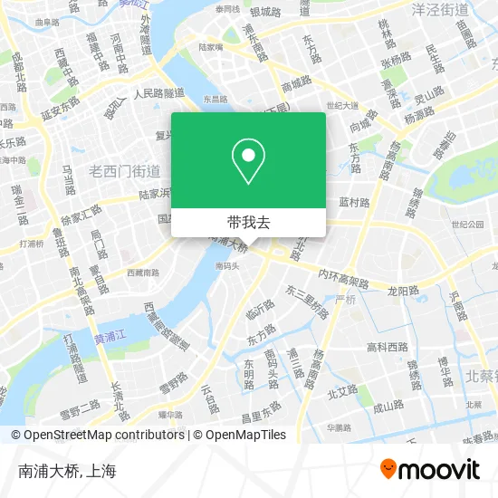 南浦大桥地图