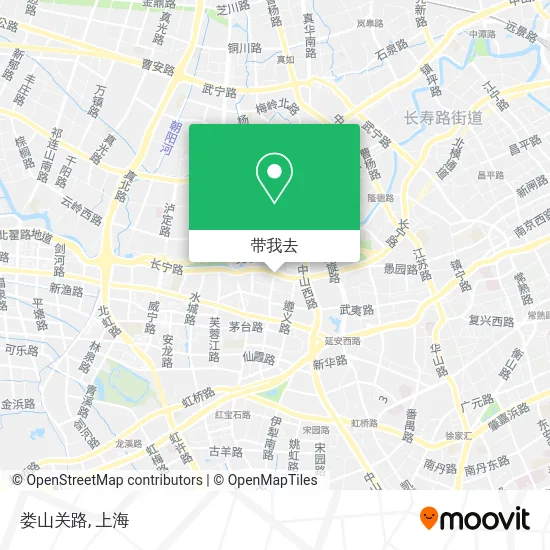 娄山关路地图