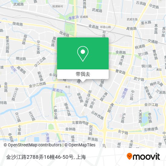 金沙江路2788弄16幢46-50号地图