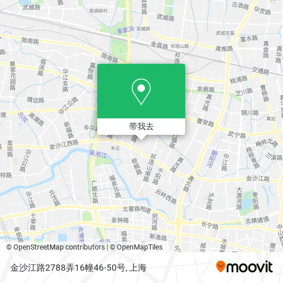 金沙江路2788弄16幢46-50号地图