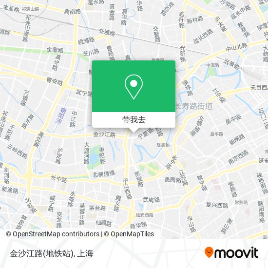 金沙江路(地铁站)地图