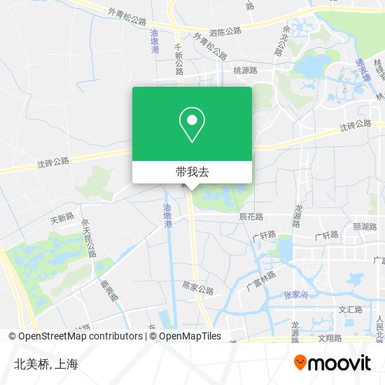 北美桥地图