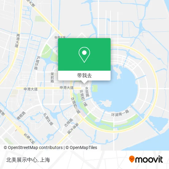 北美展示中心地图