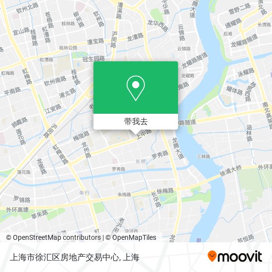 上海市徐汇区房地产交易中心地图