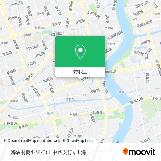 上海农村商业银行(上中路支行)地图