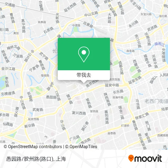 愚园路/胶州路(路口)地图