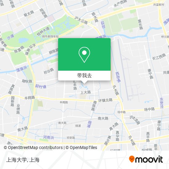 上海大学地图