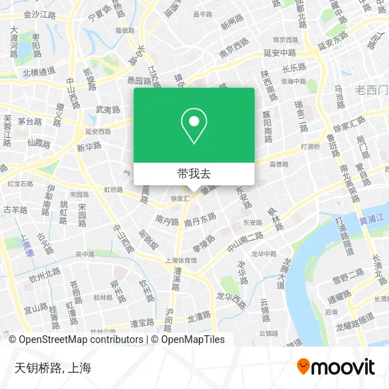 天钥桥路地图