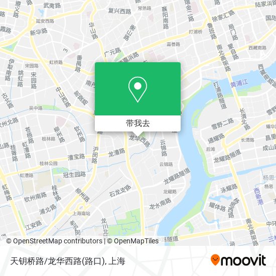 天钥桥路/龙华西路(路口)地图