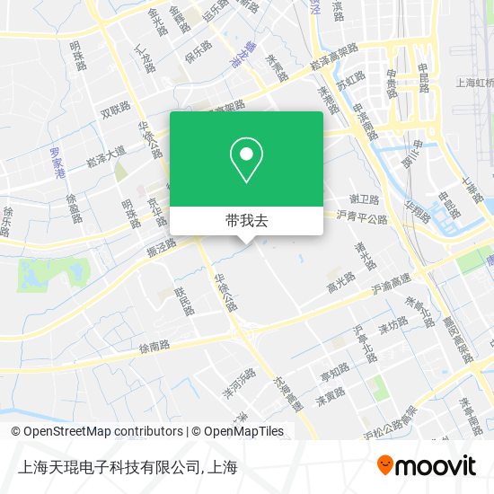 上海天琨电子科技有限公司地图