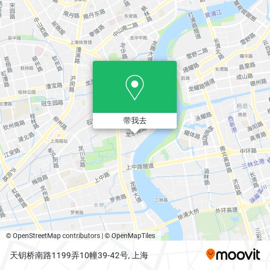 天钥桥南路1199弄10幢39-42号地图
