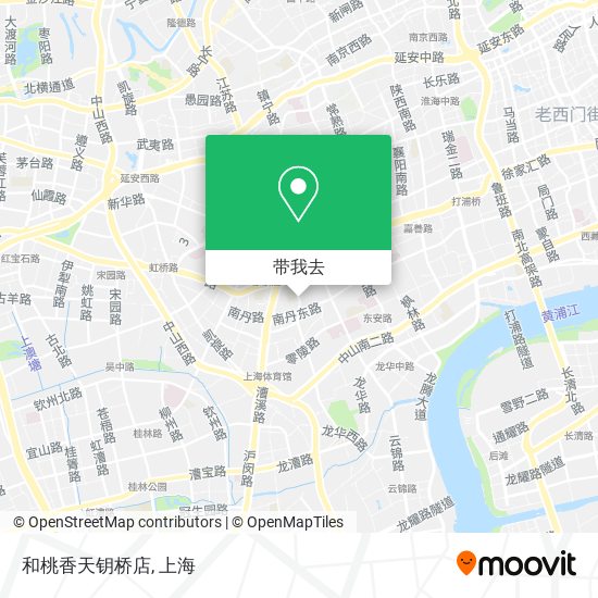 和桃香天钥桥店地图