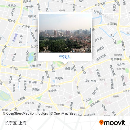 长宁区地图