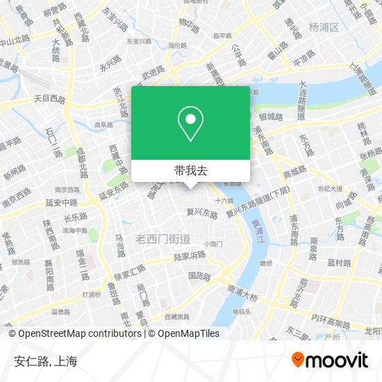 安仁路地图