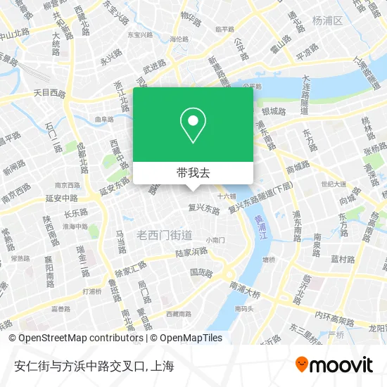 安仁街与方浜中路交叉口地图