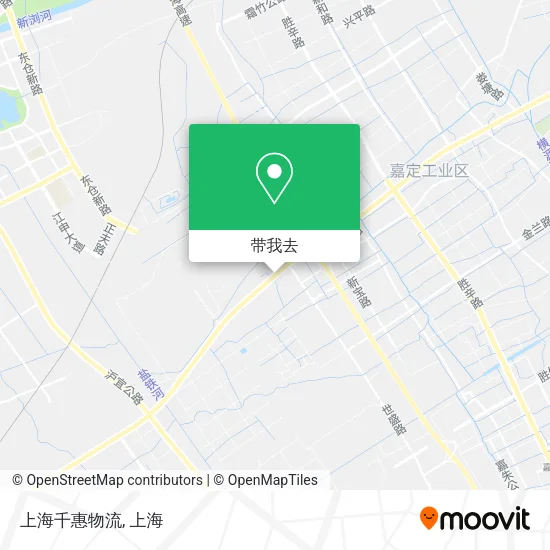 上海千惠物流地图