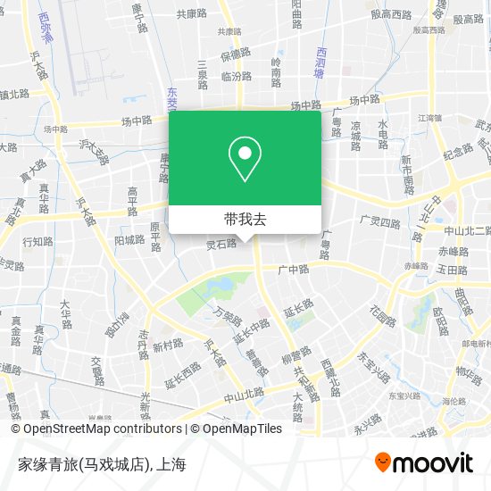 家缘青旅(马戏城店)地图