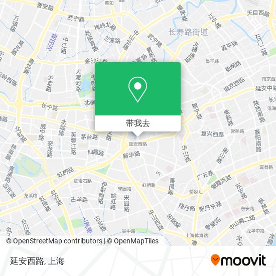 延安西路地图