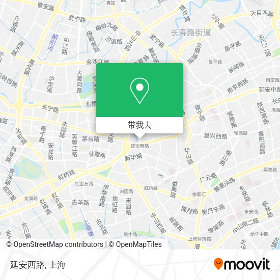 延安西路地图