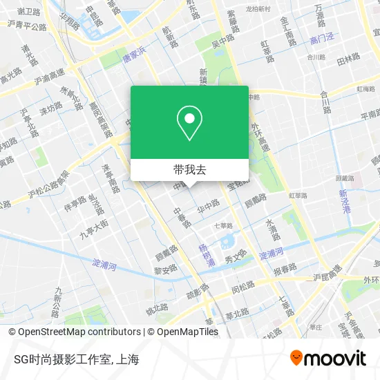 SG时尚摄影工作室地图