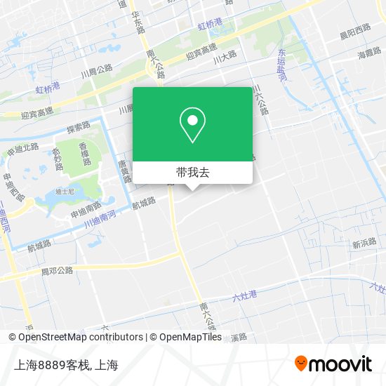 上海8889客栈地图