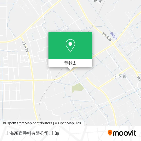 上海新嘉香料有限公司地图