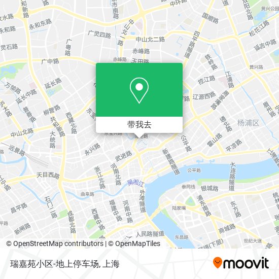 瑞嘉苑小区-地上停车场地图